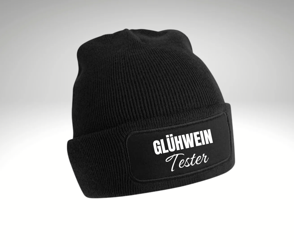Statement Beanie Glühwein Tester