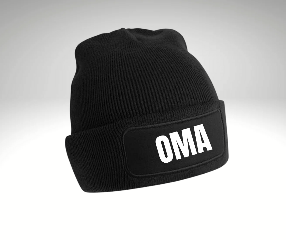 Statement Beanie Oma