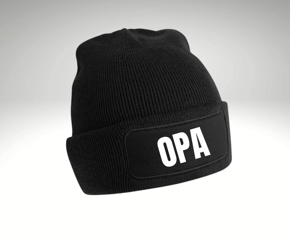 Statement Beanie Opa