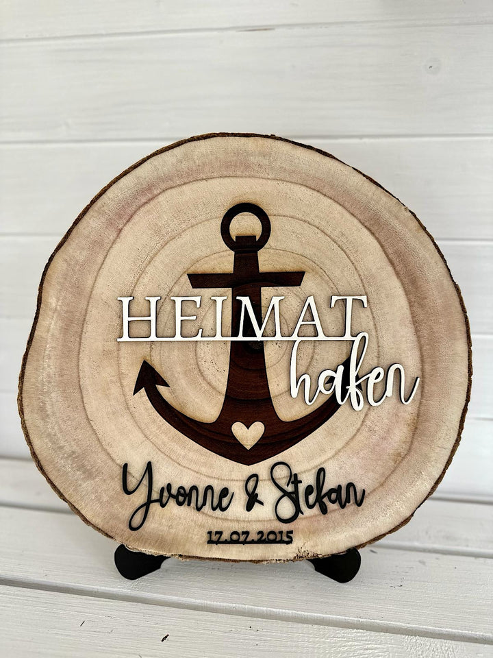 Baumscheibe „Heimat Hafen"